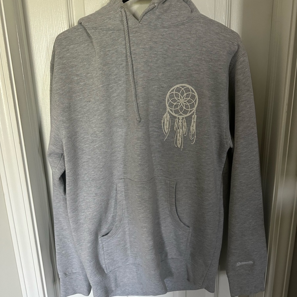 Gray Dreamcatcher Hoodie